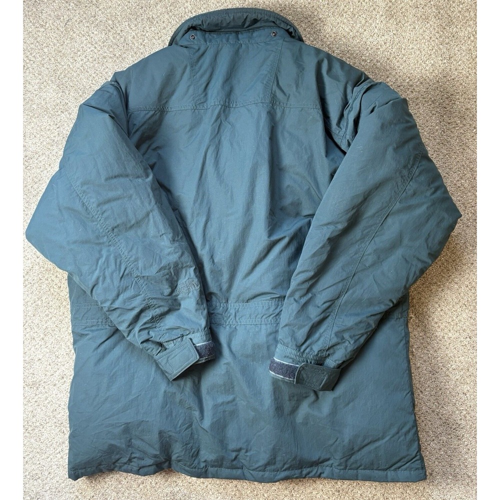 The North Face Vintage Green Goose Down Puffer Quilted Ski Jacket Mens Large - Picture 9 of 14